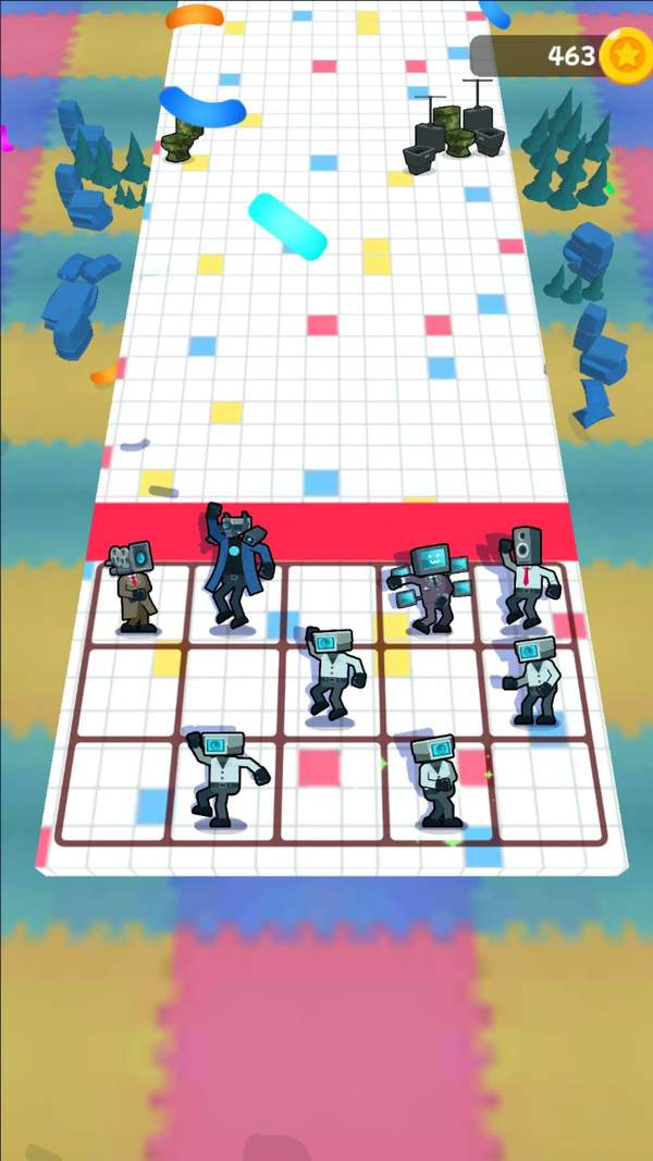 合并相机怪物防御