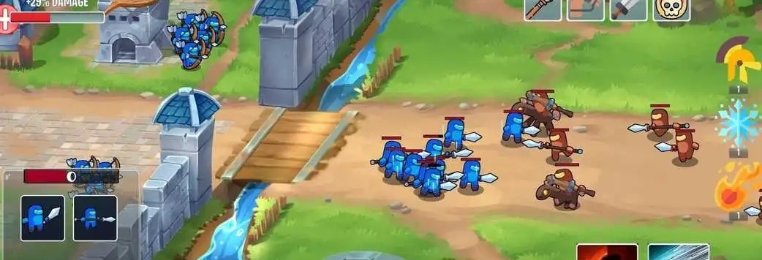 自由布局的塔防游戏