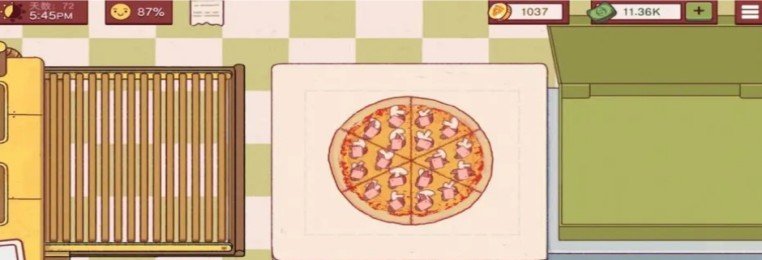 关于披萨的经营小游戏