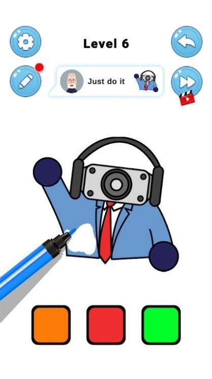 彩色怪物绘画ASMR