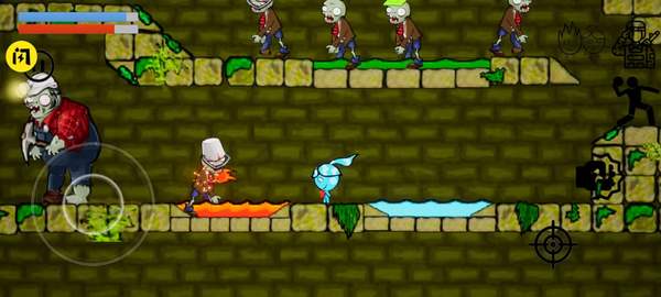 冰火女孩大战僵尸